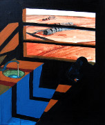 Kuchyň 8 / Kitchen 8, akryl na plátně / acrylic on canvas, 60X50, 2006