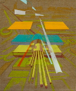   Přestup VI / Change VI, akryl na plátně / acrylic on canvas, 60X50, 2008