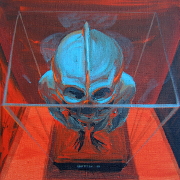  Humanoid II, akryl na plátně / acrylic on canvas, 50X50, 2010