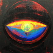  Zjevení V / Relevation V,  akryl na plátně / acrylic on canvas, 72X72, 2012
